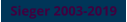Sieger 2003-2019